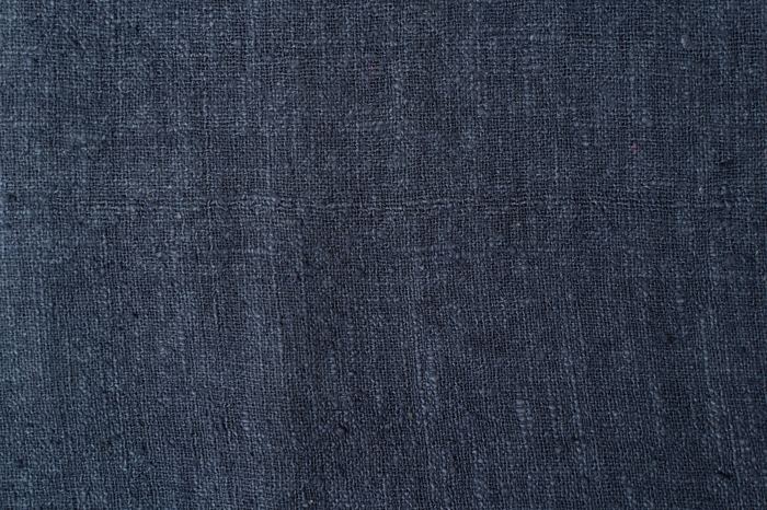 Midnight Blue — BHAGALPORE handwoven silk stole